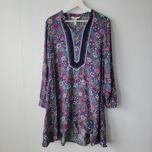 Matilda Jane Womens Dress Size M Thoughts And Dreams Floral Boho Cottage Core